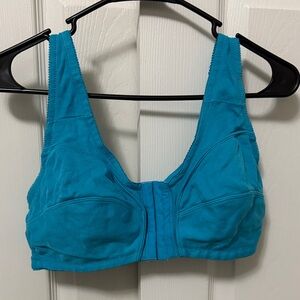 Women’s Front-Close Comfort Bra in Teal